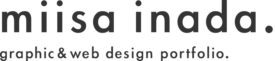 miisa inada. portfolio site